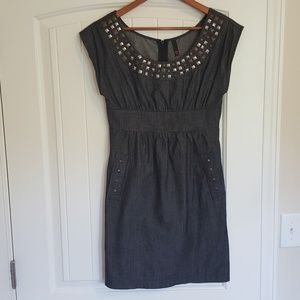 Denim Short Dress